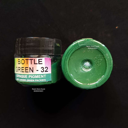 Bottle Green Opaque Pigments For Resin